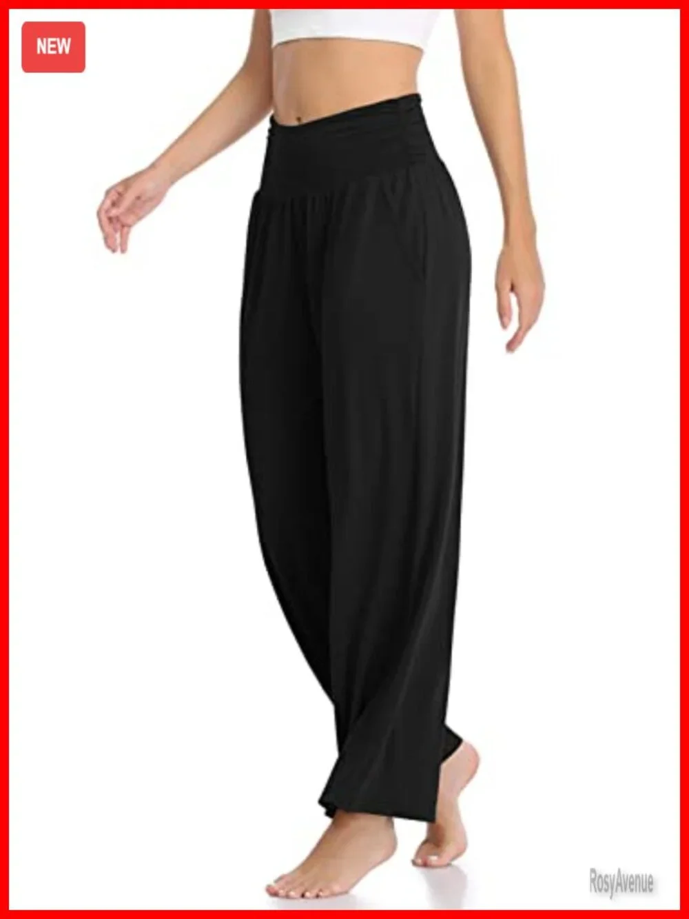 Wide Leg Pants Casual Loose Yoga Sweatpants Comfy Lounge Pajama Flowy Pants